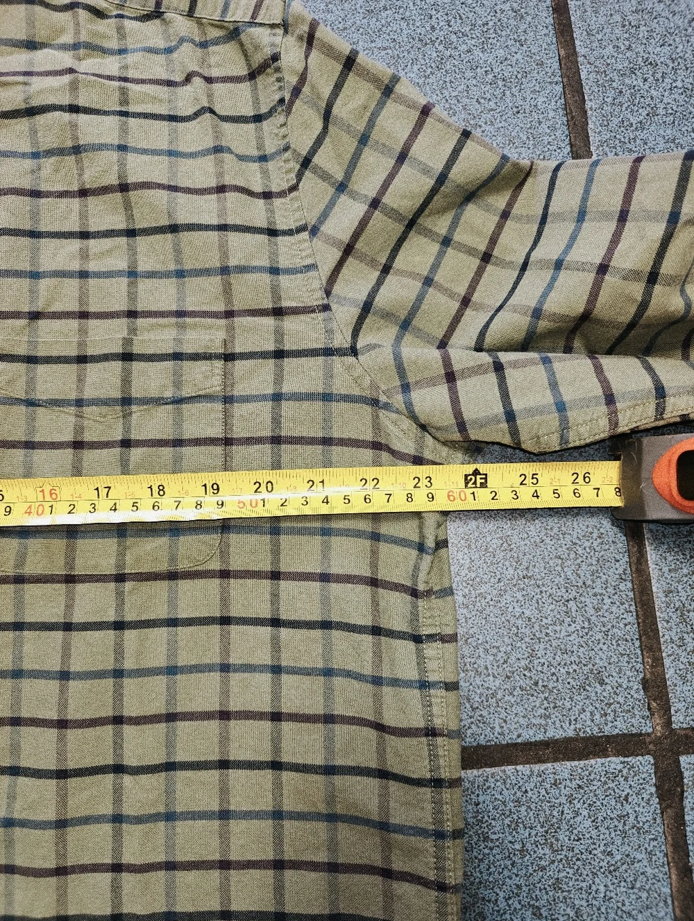 J. Crew Mercantile Flex Plaid Button-Down Shirt – Men's XL